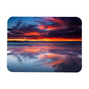 Sonnenuntergang über den Channel Islands, CA Magnet