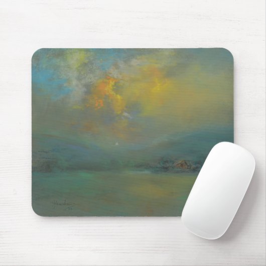 Sonnenuntergang über den Hügeln (von Glenn Cooper  Mousepad (Mit Mouse)