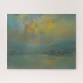 Sonnenuntergang über den Hügeln (von Glenn Cooper Puzzle (Horizontal)