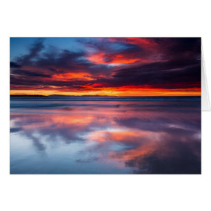 Sonnenuntergang über den Kanalinseln, CA