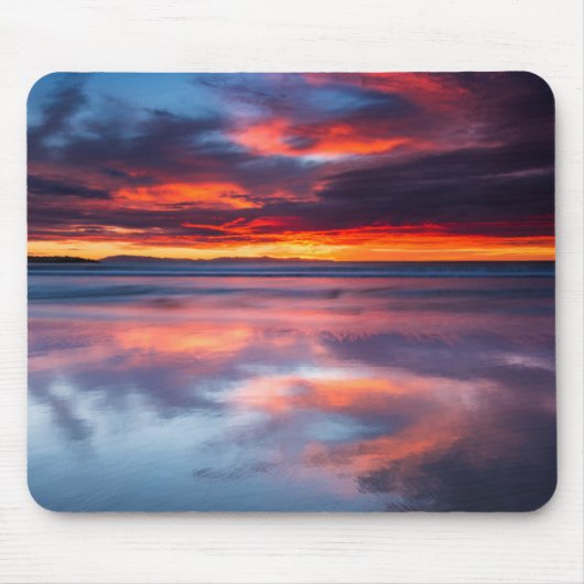 Sonnenuntergang über den Kanalinseln, CA Mousepad (Vorne)