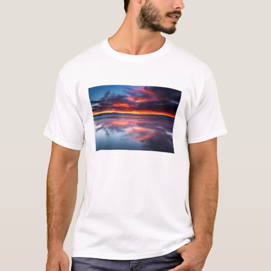 Sonnenuntergang über den Kanalinseln, CA T-Shirt (Vorderseite)