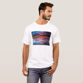 Sonnenuntergang über den Kanalinseln, CA T-Shirt (Vorne ganz)