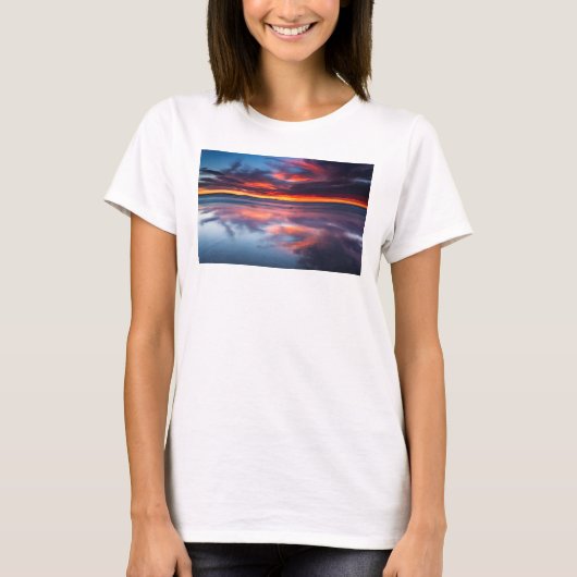 Sonnenuntergang über den Kanalinseln, CA T-Shirt (Vorderseite)