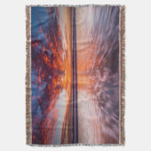 Sonnenuntergang über den Kanalinseln Decke (Vorderseite Vertikal)
