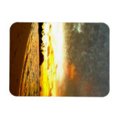 Sonnenuntergang über den Malediven Magnet (Horizontal)