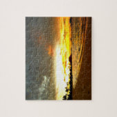 Sonnenuntergang über den Malediven Puzzle (Vertikal)