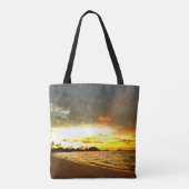 Sonnenuntergang über den Malediven Tasche (Rückseite)