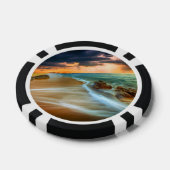 Sonnenuntergang über den SeePoker-Chips Pokerchips (Einzeln)
