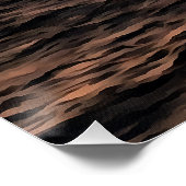 Sonnenuntergang über der ägäischen Landschaft Male Poster (Ecke)