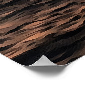 Sonnenuntergang über der ägäischen Landschaft Male Poster (Ecke)