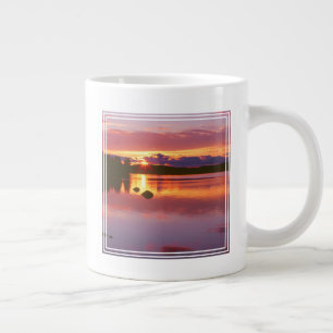 Sonnenuntergang über der Alexander Bay Jumbo-Tasse