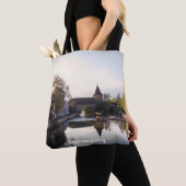 Sonnenuntergang über der alten mittelalterlichen B Tasche (Von Nahem)