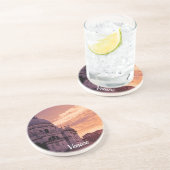 Sonnenuntergang über der Basilika von Venedig Getränkeuntersetzer (Seite)