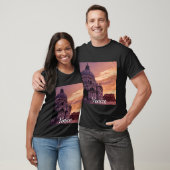 Sonnenuntergang über der Basilika von Venedig T-Shirt (Unisex)