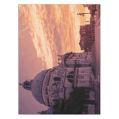 Sonnenuntergang über der Basilika von Venedig Tischdecke (Vorderseite)