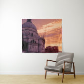 Sonnenuntergang über der Basilika von Venedig Wandteppich (Beispiel (Horizontal))