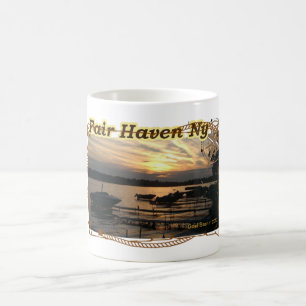 SONNENUNTERGANG ÜBER DER BUCHT Fair Haven NY - Ta Kaffeetasse