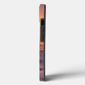 Sonnenuntergang über der Schneeküste Case-Mate iPh iPhone Hülle (Rückseite / Links)