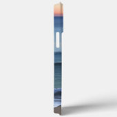 Sonnenuntergang über der Strandmonogramm Case-Mate iPhone Hülle (Rückseite / Rechts)