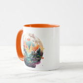 Sonnenuntergang über der Tasse (Vorderseite Links)