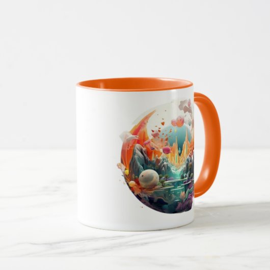 Sonnenuntergang über der Tasse (VorderseiteRechts)