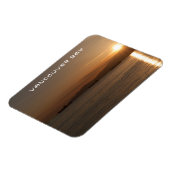 Sonnenuntergang über der Vancouver Bay - Kanada Magnet (Linke Seite)