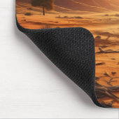 Sonnenuntergang über der Wüste Mousepad (Ecke)