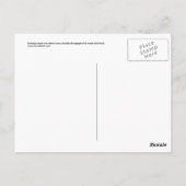 Sonnenuntergang über Dora Florida Foto Kunst Postkarte (Rückseite)