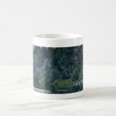 Sonnenuntergang über einem Fluss Kaffeetasse (Mittel)