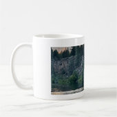 Sonnenuntergang über einem Fluss Kaffeetasse (Links)