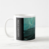 Sonnenuntergang über Eis Kaffeetasse (Links)