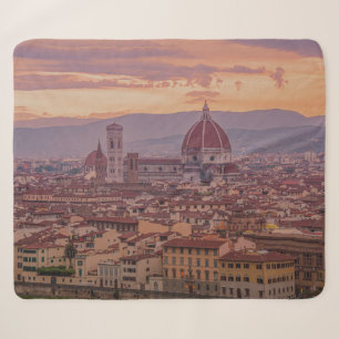 Sonnenuntergang über Florenz, Italien Sherpadecke