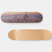 Sonnenuntergang über Florenz, Italien Skateboard (Horizontal)