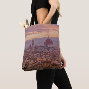 Sonnenuntergang über Florenz, Italien Tasche
