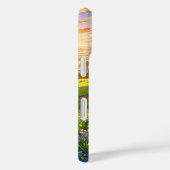 Sonnenuntergang über Frühlingshügel Case-Mate iPhone Hülle (Rückseite / Rechts)