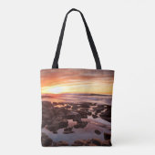 Sonnenuntergang über Gezeiten Tasche (Rückseite)