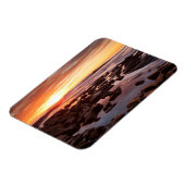 Sonnenuntergang über Gezeitenpools Magnet (Linke Seite)