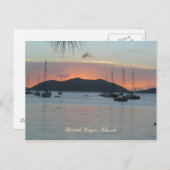 Sonnenuntergang über JVD (Titel) Postkarte (Vorne/Hinten)