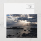 Sonnenuntergang über Lanzarote Postkarte (Vorne/Hinten)
