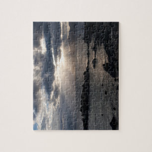 Sonnenuntergang über Lanzarote Puzzle