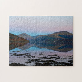 Sonnenuntergang über Loch Fyne, Puzzle Scotland Ji