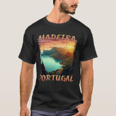Sonnenuntergang über Madeira, Portugal im Grünen-S T-Shirt (Vorderseite)