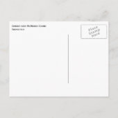 Sonnenuntergang über McMurdo Sound, Antarktis Postkarte (Rückseite)