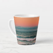 Sonnenuntergang über Meer Milchtasse (Linke Ecke)