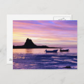 Sonnenuntergang über Meer Postkarte (Vorne/Hinten)