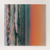 Sonnenuntergang über Meer Puzzle (Horizontal)