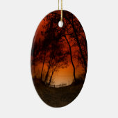 Sonnenuntergang über Michiganseedünen Keramikornament (Rechts)