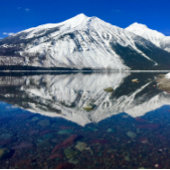 Sonnenuntergang über Montana Mitteilungskarte