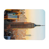 Sonnenuntergang über New York Magnet (Horizontal)